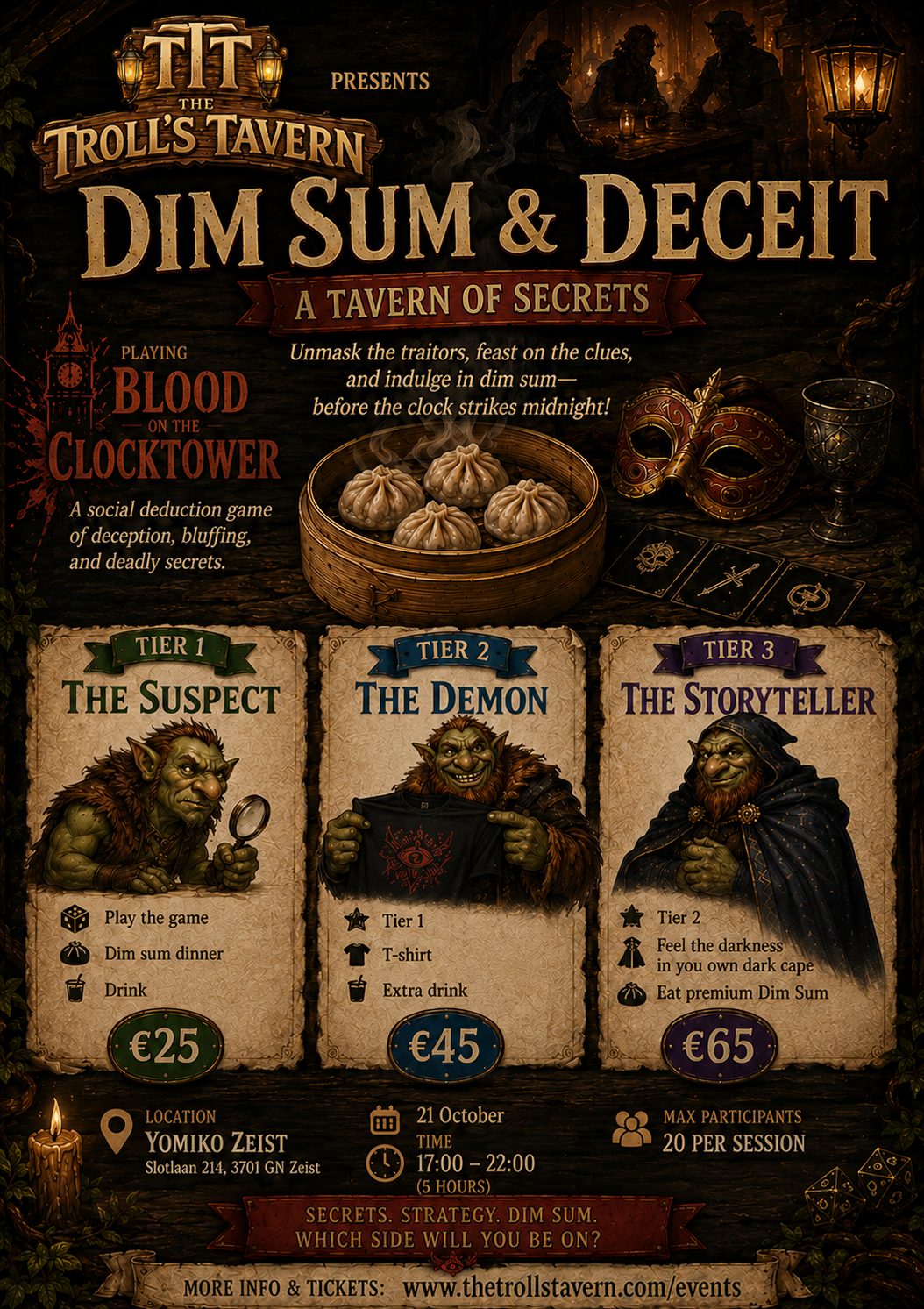 Dim Sum and Deceit