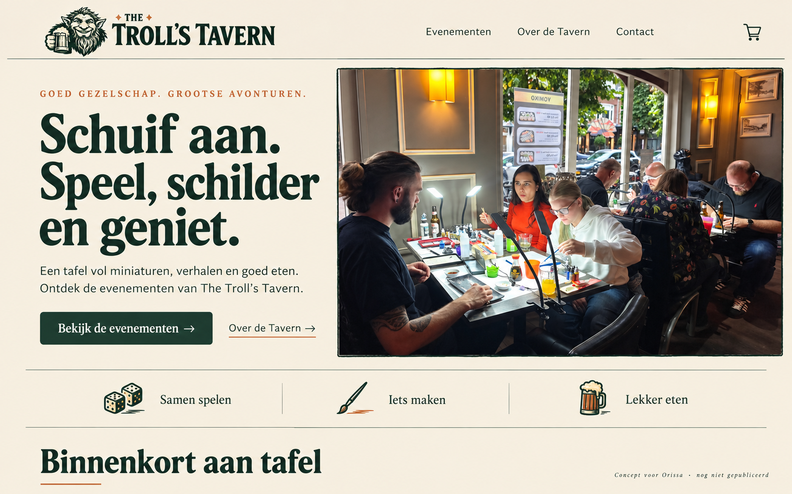 The Trolls Tavern - Home